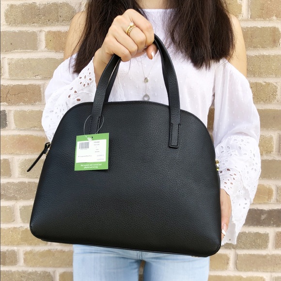 Kate spade olive drive Lottie Satchel Bow Black - Picture 3 of 8